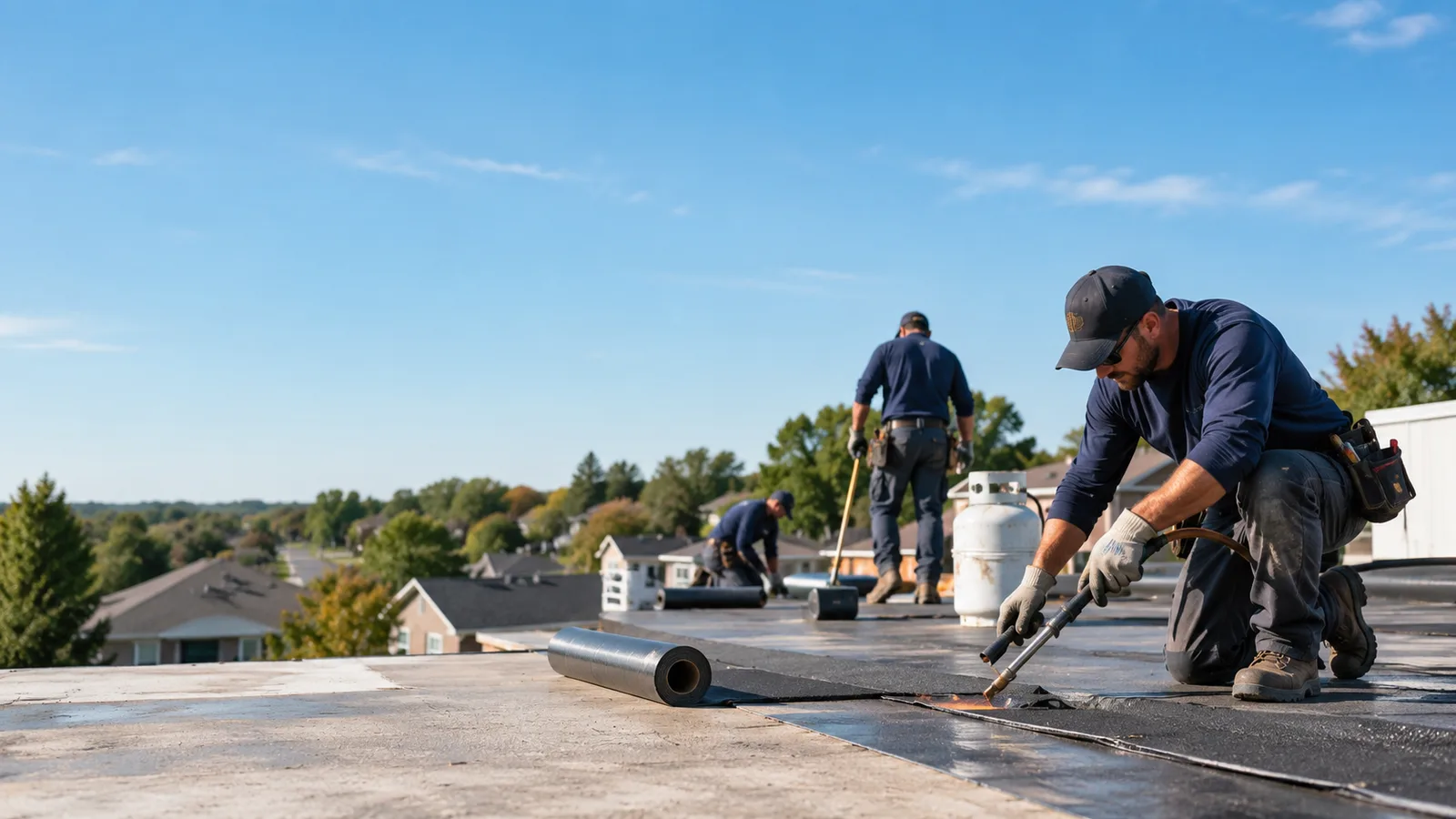 Flat Roof Leak Repair providers in Greenup, KY